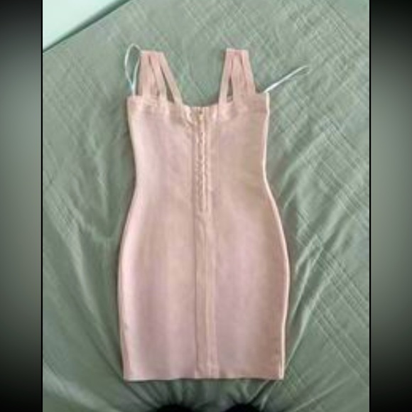 Beautiful Pink Bandage Dress by Marciano - Picture 3 of 4